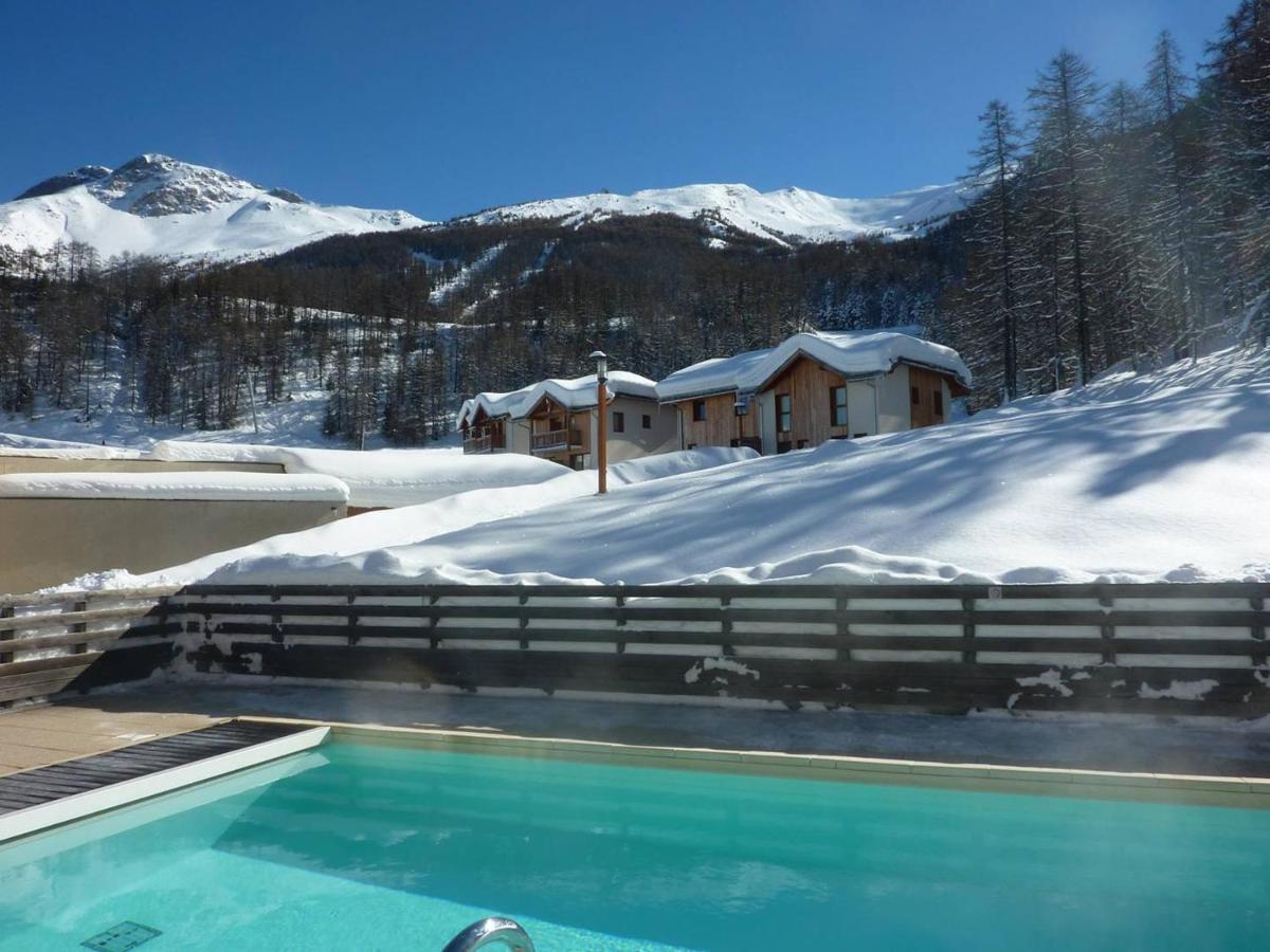 Chalet Cosy 6 Pers. Avec Piscine, Sauna, Hammam Et Balcon - Les Orres 1800 - Fr-1-322-149 Villa Exterior photo